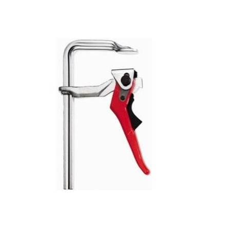 Morsetto a leva bessey per tavoli classix gsh 300/140 300mm argento/rosso