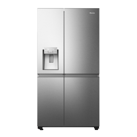 Frigorifero hisense rs818n4tie combinato classe e argento [20010909]