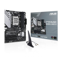 Scheda madre asus prime b650m-a wifi ii amd am5/ddr5/micro atx/nero