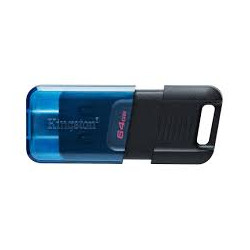 Pen drive 128gb kingston datatraveler 80m usb-c nero [dt80m/128gb]