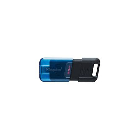 Pen drive 128gb kingston datatraveler 80m usb-c nero [dt80m/128gb]