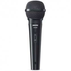 Microfono shure sv200 dinamico xlr nero [sv200]