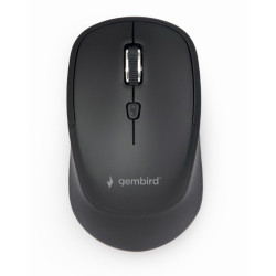 Mouse gembird ottico wireless 4 pulsanti 1600dpi nero [musw-4b-05]