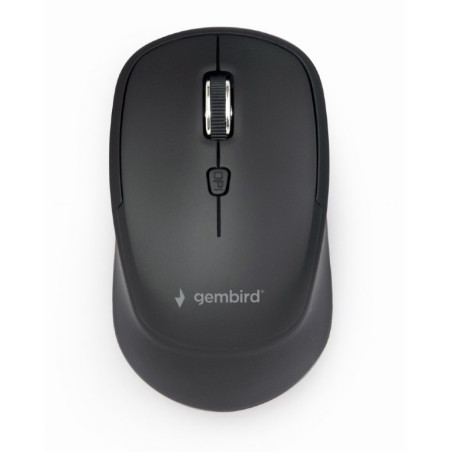 Mouse gembird ottico wireless 4 pulsanti 1600dpi nero [musw-4b-05]