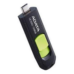 Pen drive 128gb adata uc300 usb 3.2 nero/verde [acho-uc300-128g-rbk/gn]