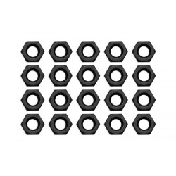 Set di dadi ad anello ek water blocks m4 20 pz. nero [3831109898024]