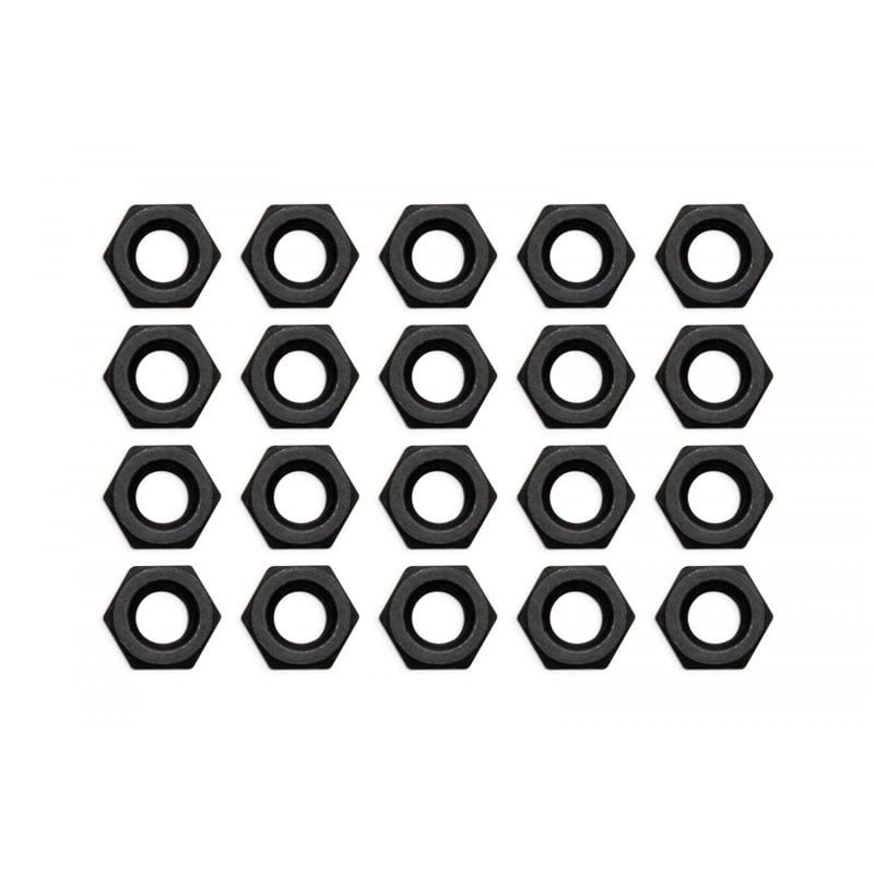 Set di dadi ad anello ek water blocks m4 20 pz. nero [3831109898024]