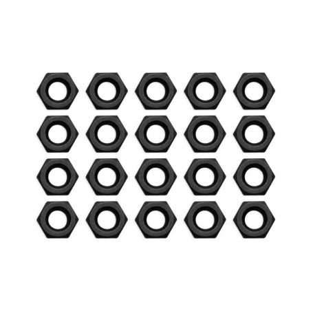 Set di dadi ad anello ek water blocks m4 20 pz. nero [3831109898024]