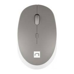 Mouse natec wireless harrier 2 1600 dpi bt 5.1 bianco/ grigio [nmy-1961]
