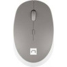 Mouse natec wireless harrier 2 1600 dpi bt 5.1 bianco/ grigio [nmy-1961]