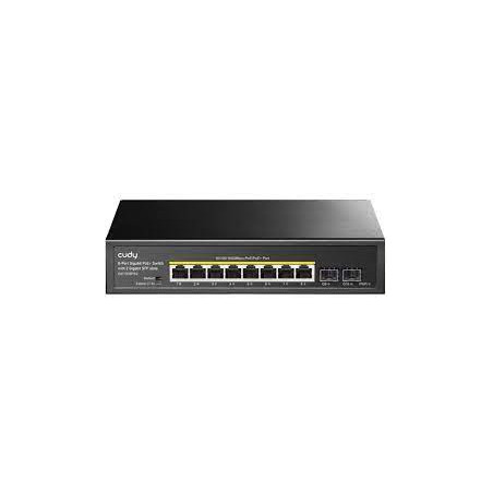 Switch cudy gs1008ps2 8xge poe 2xsfp 120w nero [nucudsw8p000005]