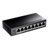 Switch cudy gs108 6x10/100/1000mbps 2xuplink in metallo nero [nucudsw8p000002]