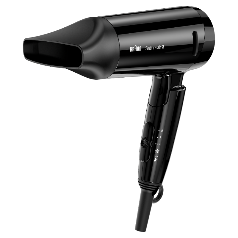 Asciugacapelli braun hd350 style & go ionic 1600w nero [3030050182354]