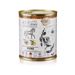 Cibo umido o'canis per cani in scatola carne di cavallo con patate