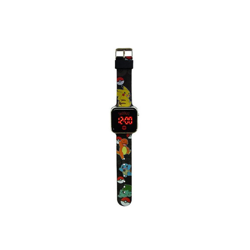 Smartwatch per bambini ds import led pokemon nero