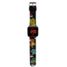 Smartwatch per bambini ds import led pokemon nero