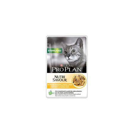 Mangime purina nestle plan pollo sterilizzato per gatti 85g 4pz