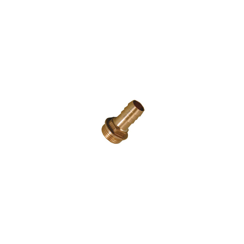 Raccordo ottone semplice m 3/4" mm.25 [rastelli ]
