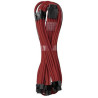 Cavo cablemod pro modmesh 12vhpwr a 3x pci-e 60cm rosso/scuro