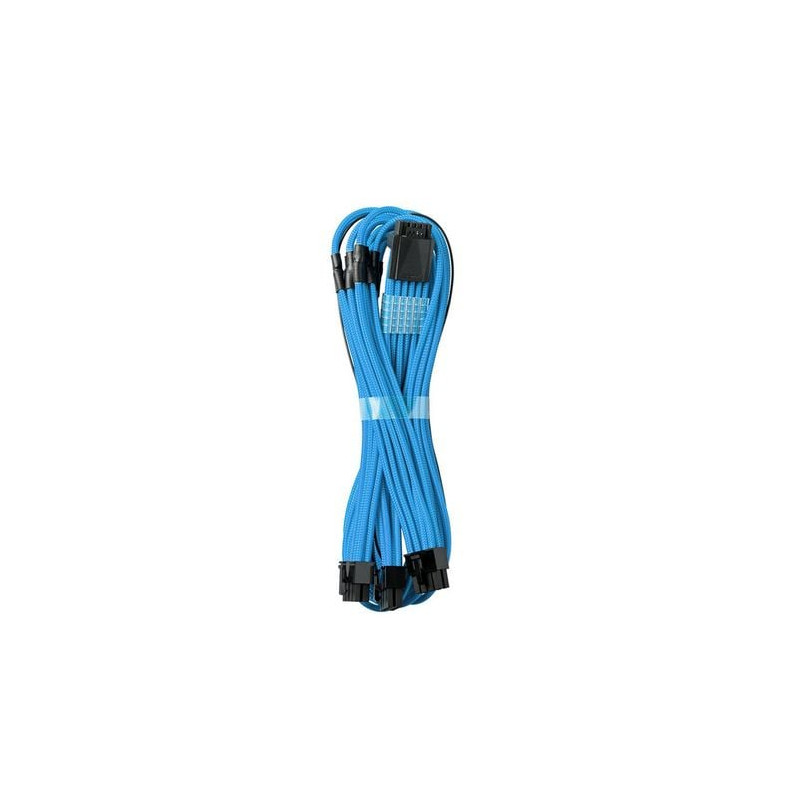 Cavo cablemod pro modmesh 12vhpwr a 3x pci-e 60cm azzurro [cm-pcsr-16p3-n60klb-5pc-r]