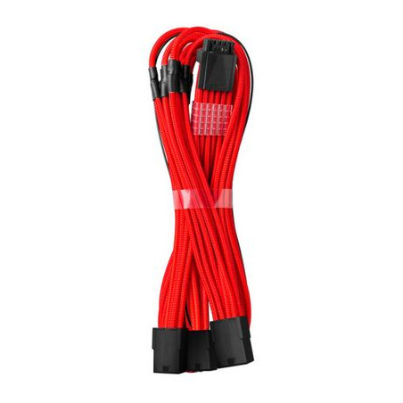 Cavo cablemod pro modmesh 12vhpwr a 3x pci-e 45cm rosso [cm-pcab-16p3-n45kr-5pc-r]