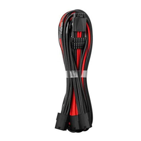 Cavo cablemod pro modmesh 12vhpwr a 3x pci-e 45cm nero/rosso