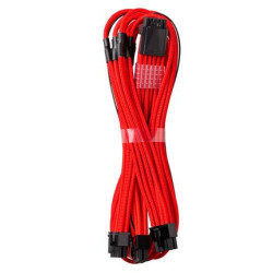 Cavo cablemod pro modmesh 16 pin 3x pci-e 60cm rosso [cm-prts-16p3-n60kr-5pc-r]