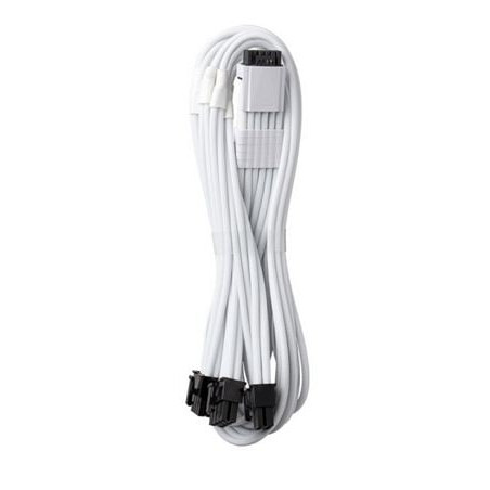 Cavo cablemod pro modmesh 16 pin 3x pci-e 60cm bianco [cm-prts-16p3-n60kw-5pw-r]