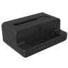 Docking station hard disk icy box ib-2914mscl-c31 nero [aiicys000000015]