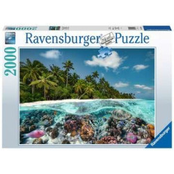 Puzzle ravensburger - un'immersione alle maldive 2000pz [17441]