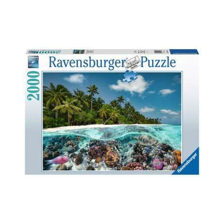Puzzle ravensburger - un'immersione alle maldive 2000pz [17441]
