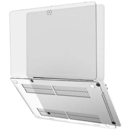 Custodia notebook celly shieldair13m1 per macbook air 13 m1 trasparente