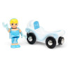 Brio disney princess cenerentola e carro blu/bianco [63332200]