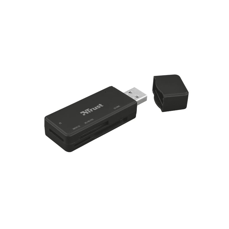 Card reader trust nanga usb 3.2 nero [21935]