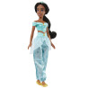 Bambola mattel disney princess fashion jasmine in plastica tessuto