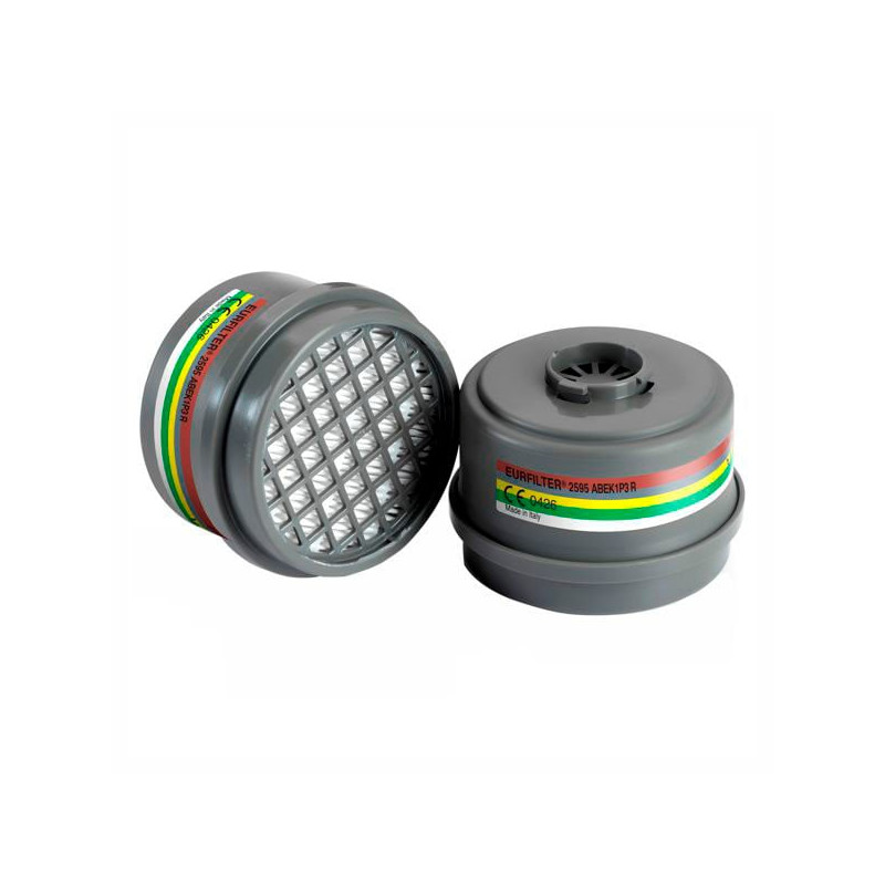 Filtro milla gas + polveri a1b1e1k1p3 r cf 6pz [2595]