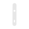 Placca porte ghidini gp006467 serie minny 70mm in nylon bianco [88948857007]