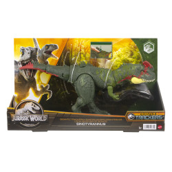 Modellino mattel jurassic world nuovi grandi tracker stegos [hlp25]