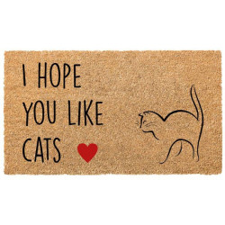 Zerbino xtra cocco/pvc antiscivolo gatti 40 x 70 cm h 1.4cm [gg00521]