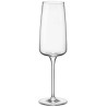 Calice in vetro bormioli flute nexo champagne 26.2cl pz .6 trasparente