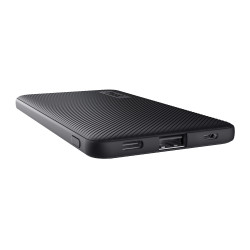 Batteria portatile trust primo powerbank 5000mah nero [24679]