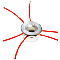 Testina multifilo arnoplast universale a 6 fili in alluminio argento