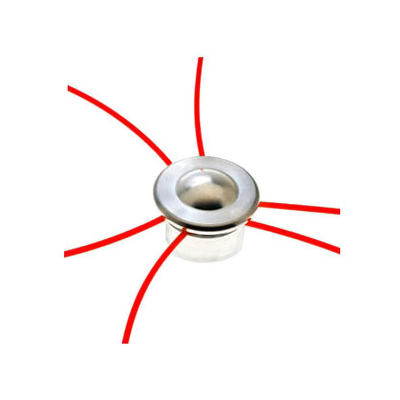 Testina multifilo arnoplast universale a 6 fili in alluminio argento