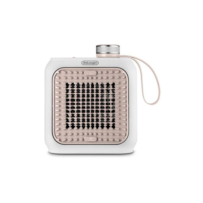 Termoventilatore de longhi hfx10b03.pk interno 360w rosa/bianco