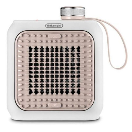 Termoventilatore de longhi hfx10b03.pk interno 360w rosa/bianco