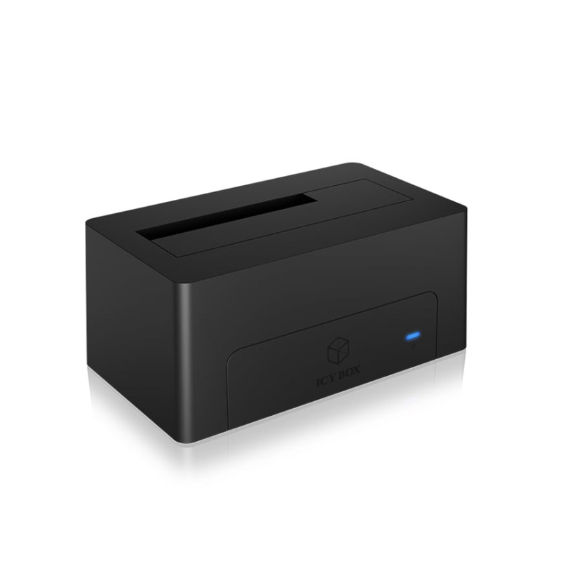 Dockingstation icybox ib-1121-c31 per hdd/ssd sata nero [60423]