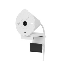 Webcam logitech brio 300 1920x1080 full hd 2mp bianco [960-001442]