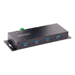 Hub usb startech.com usb 3.0 per laptop 5 gbps 4 porte nero [5g4aindnp-usb-a-hub]