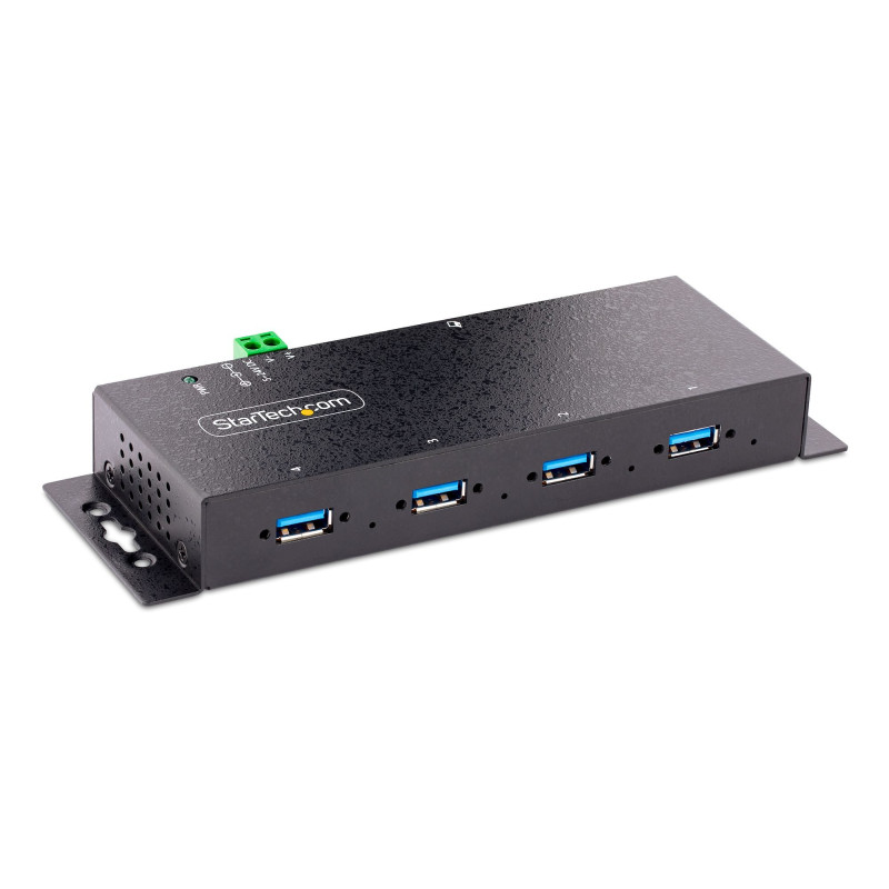 Hub usb startech.com usb 3.0 per laptop 5 gbps 4 porte nero [5g4aindnp-usb-a-hub]