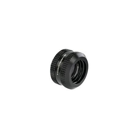 Raccordo tubo rigido barrow 12mm connessione g1/4 pollici nero [fbykn-t12